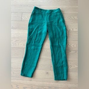 Sezane size 38 green pant